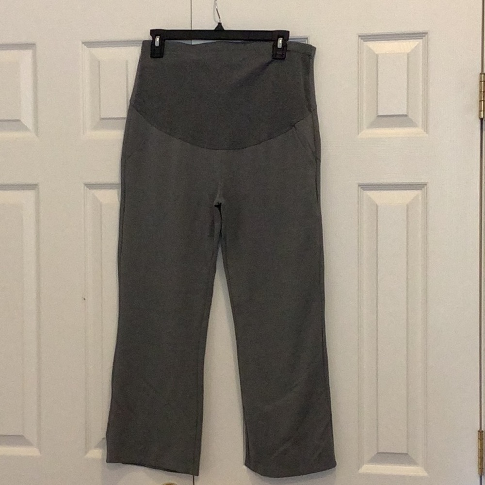 Dark gray maternity (or just comfy) pants, hardly worn